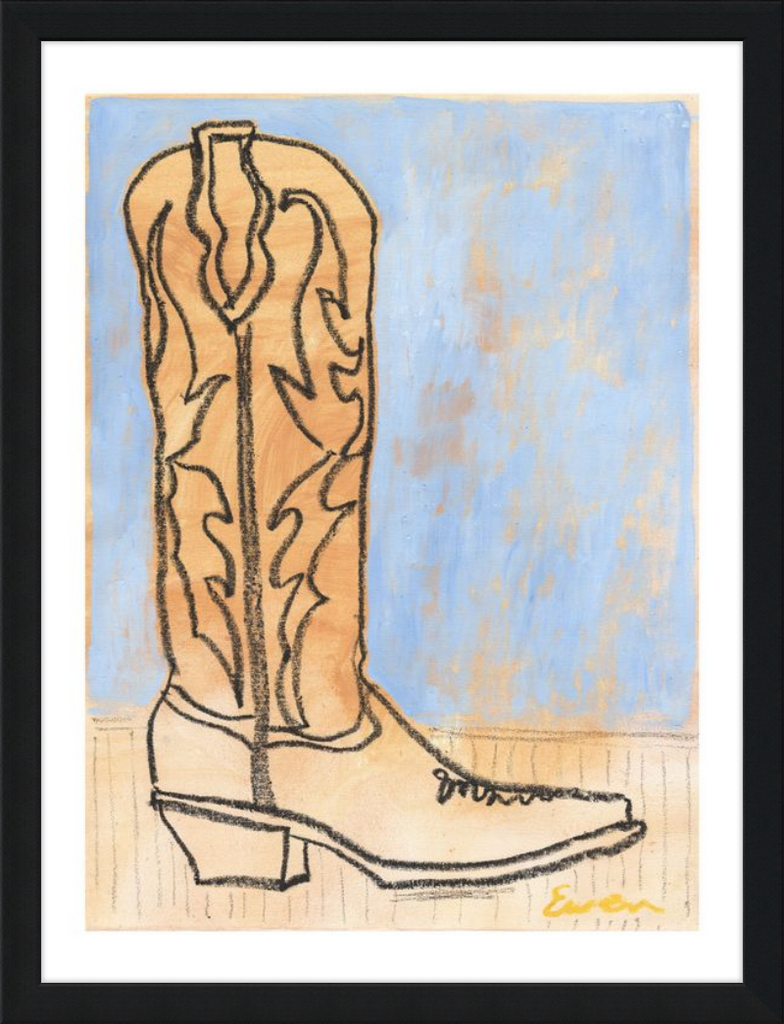 Giclée Print // Boot (Guardians Series)