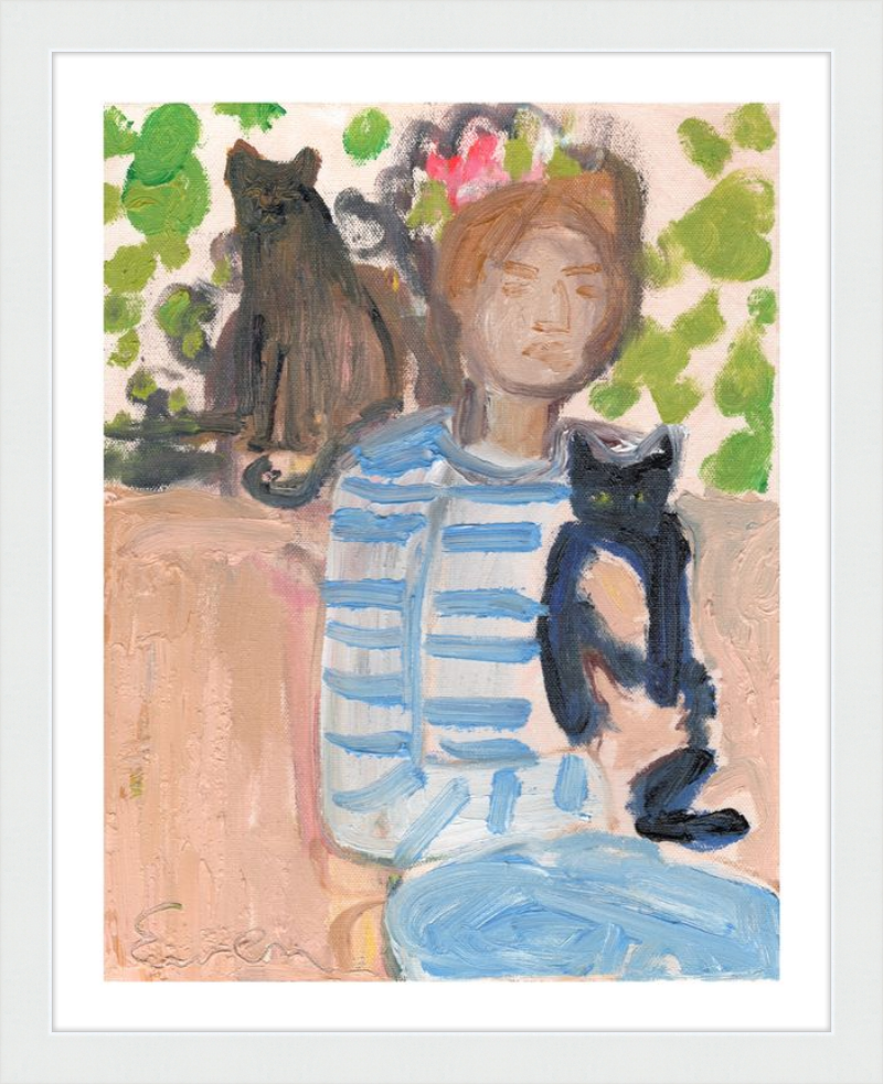 Giclée Print // These Little Gods (Cat Painting Series)