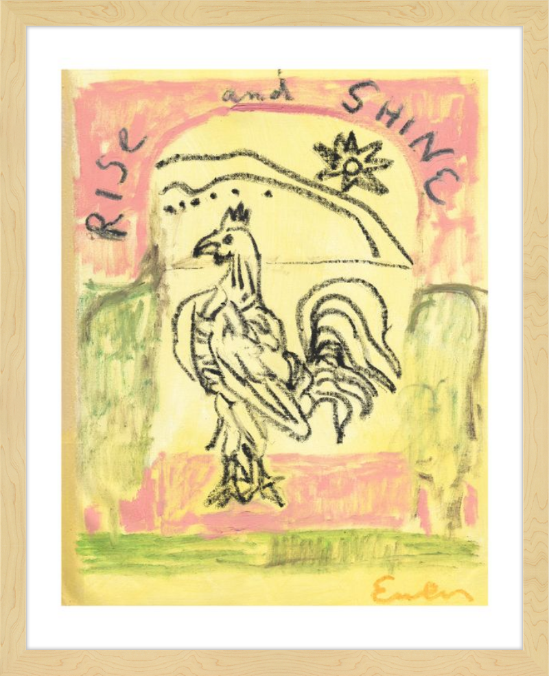 Giclée Print // Rise and Shine Rooster