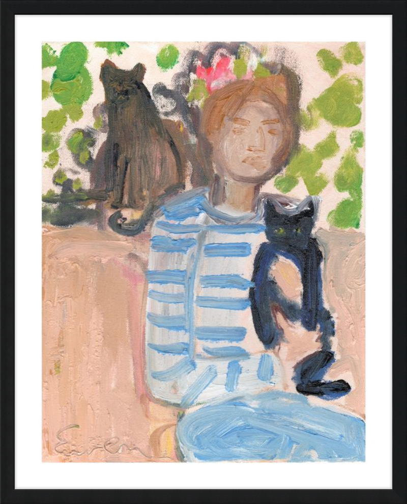 Giclée Print // These Little Gods (Cat Painting Series)