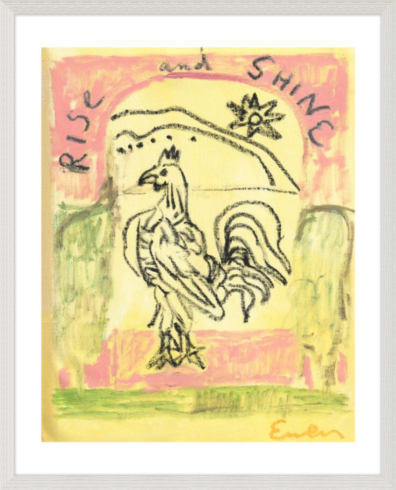 Giclée Print // Rise and Shine Rooster