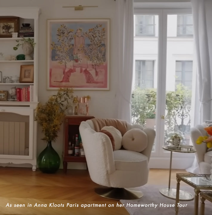 Homeworthy Anna Kloots Paris Home Tour Circe in Her Garden