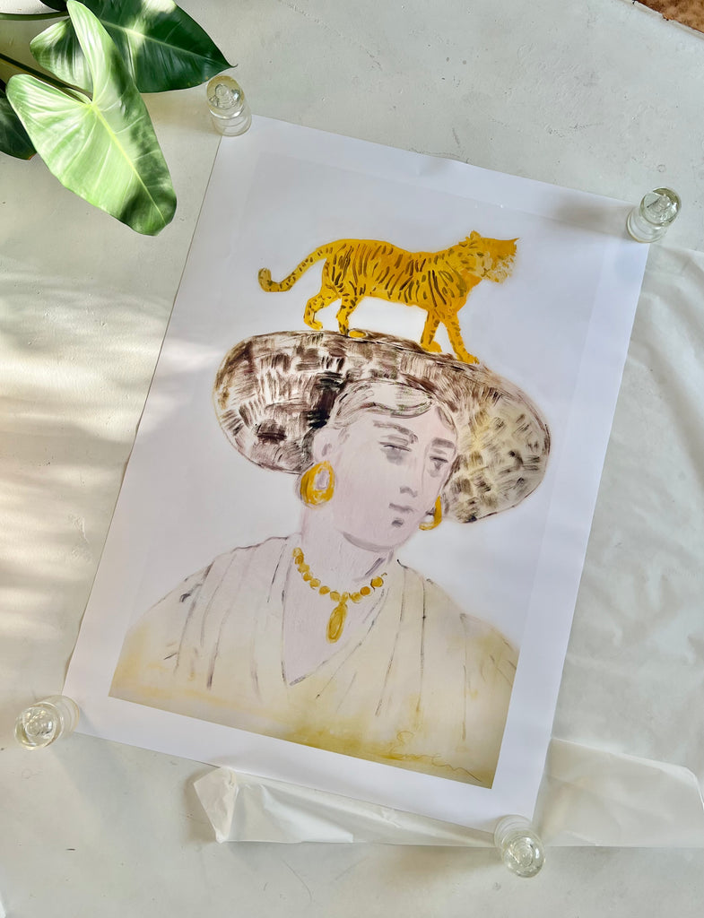 Giclée Print // Portrait with Tiger