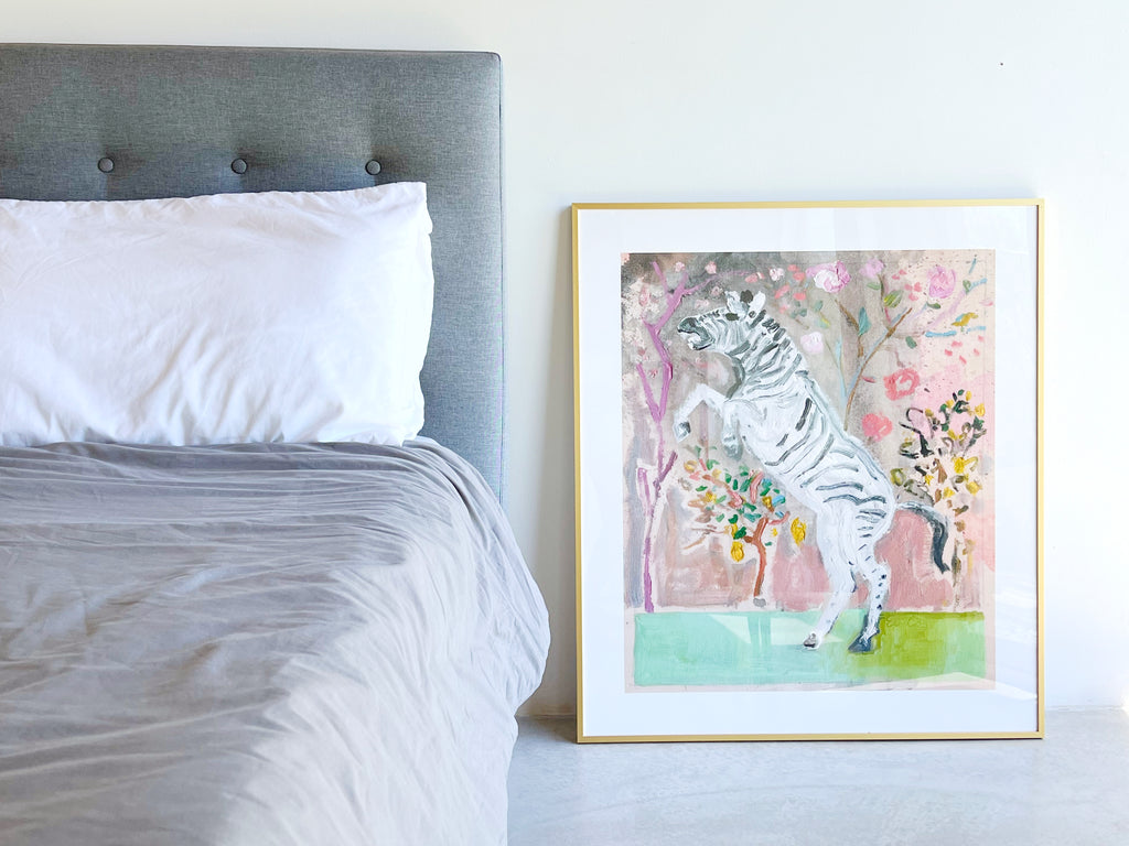 Giclée Print // Zebra (Facing Left)