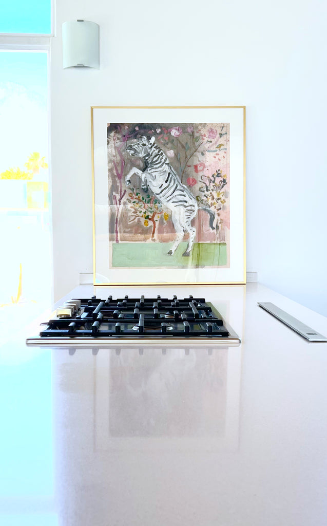 Giclée Print // Zebra (Facing Left)