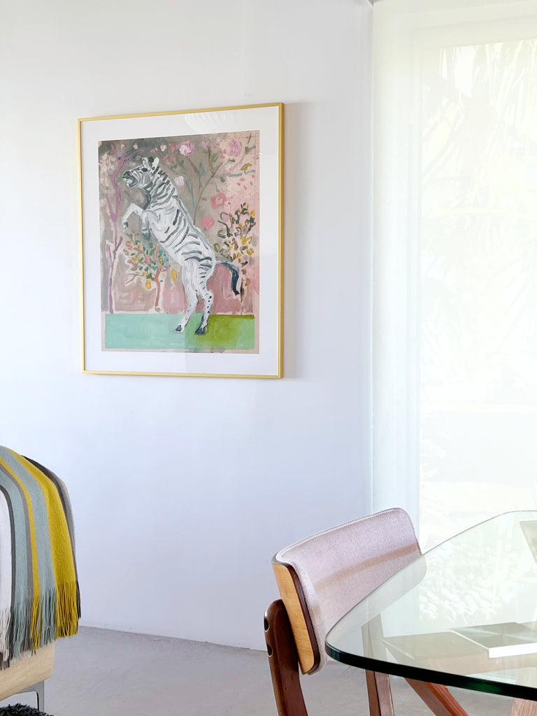 Giclée Print // Zebra (Facing Left)