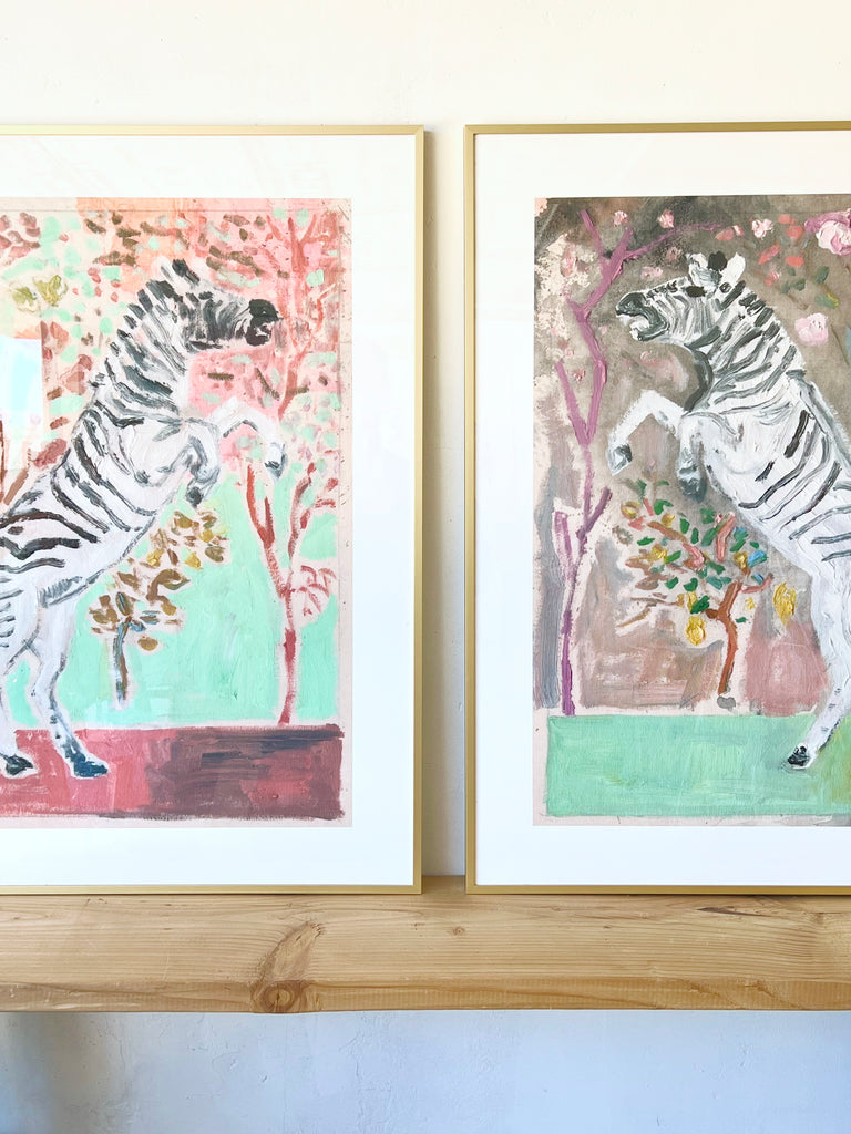 Giclée Print // Zebra (Facing Left)