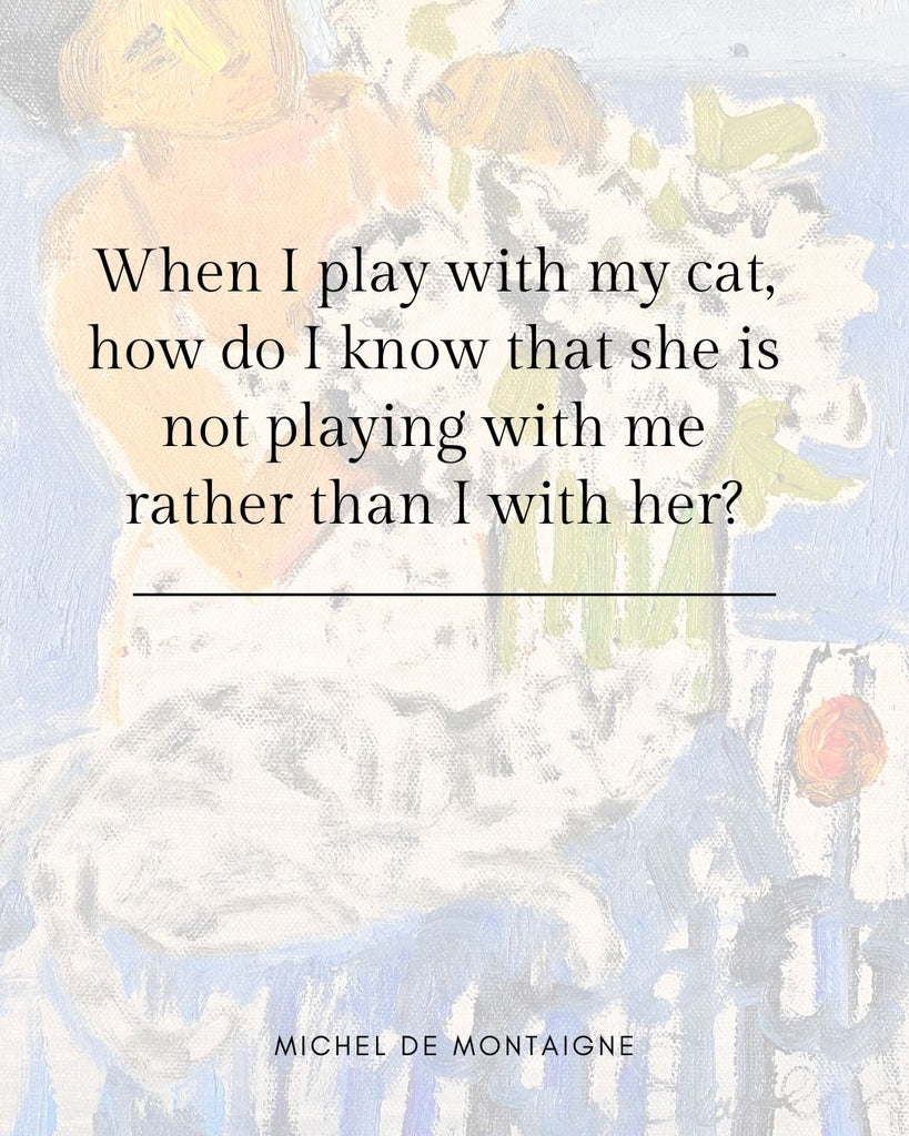 Cat Painting // How Do I Know That She Is Not Playing With Me?