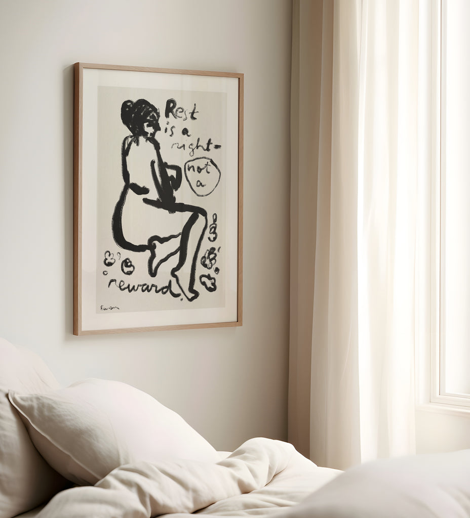 Giclée Print // Rest is a Right, Not a Reward