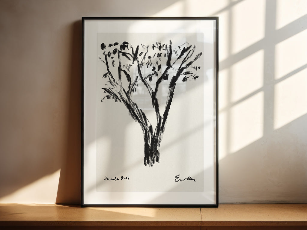 Framed Print // Tree No. 1, December 2024