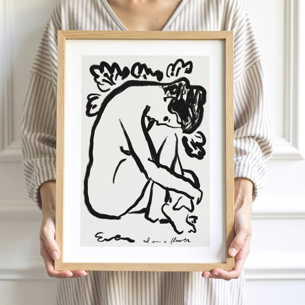 Giclée Print // I am a Flower