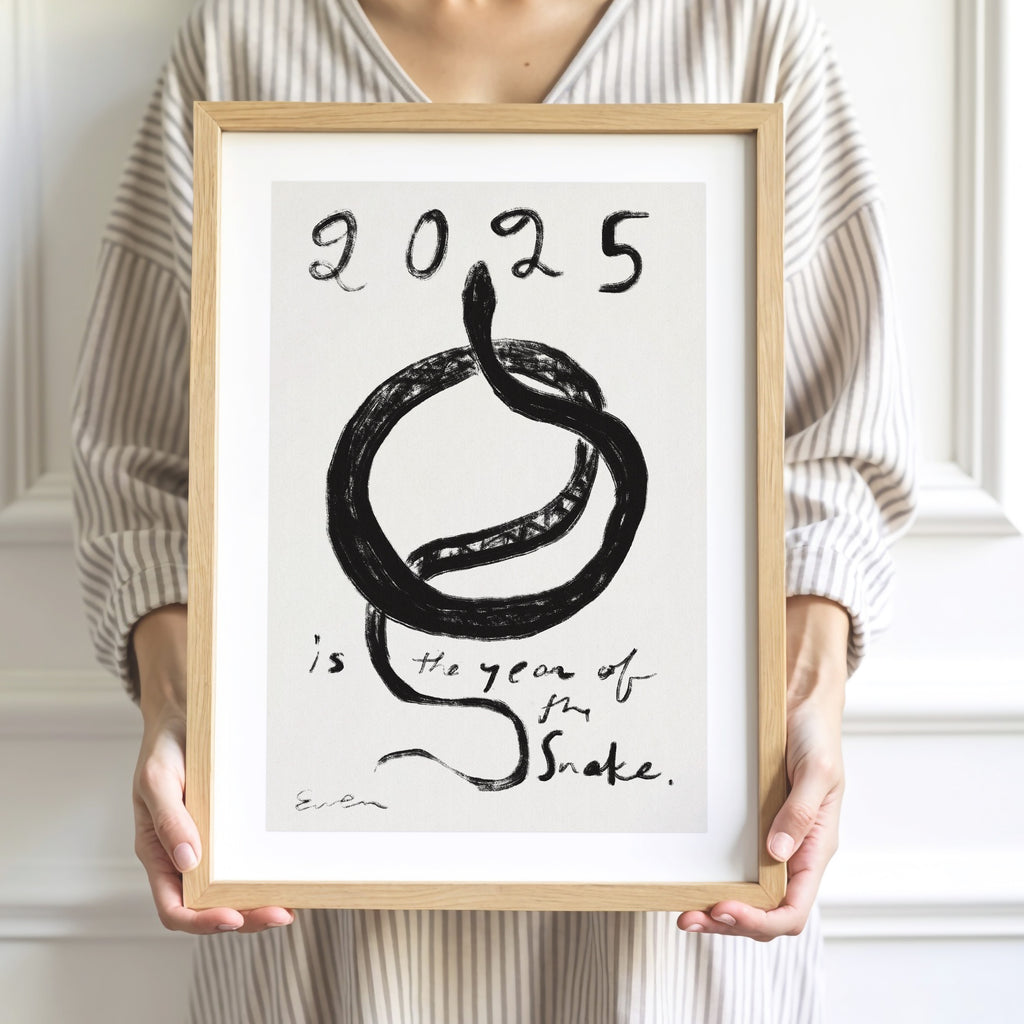 Giclée Print // 2025 is the Year of the Snake