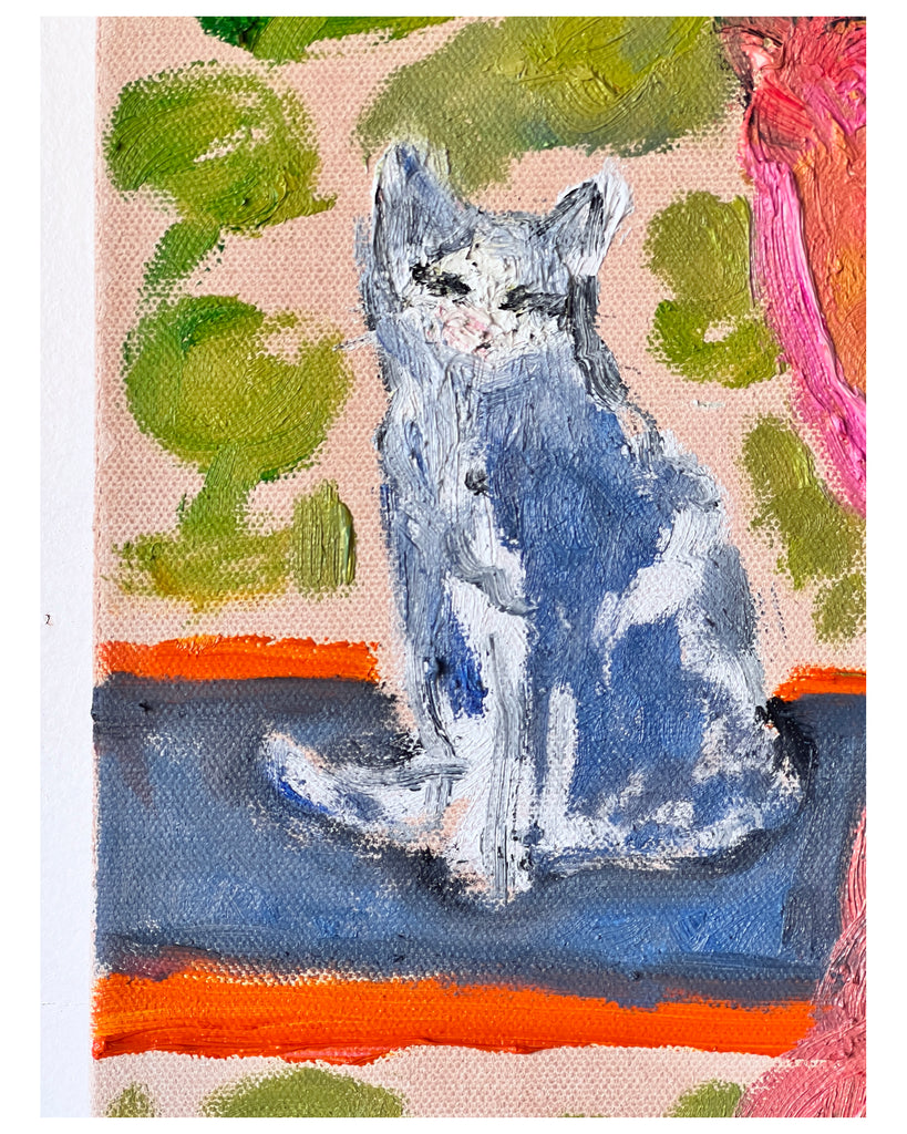 Cat Painting // One Cat Just Leads To Another