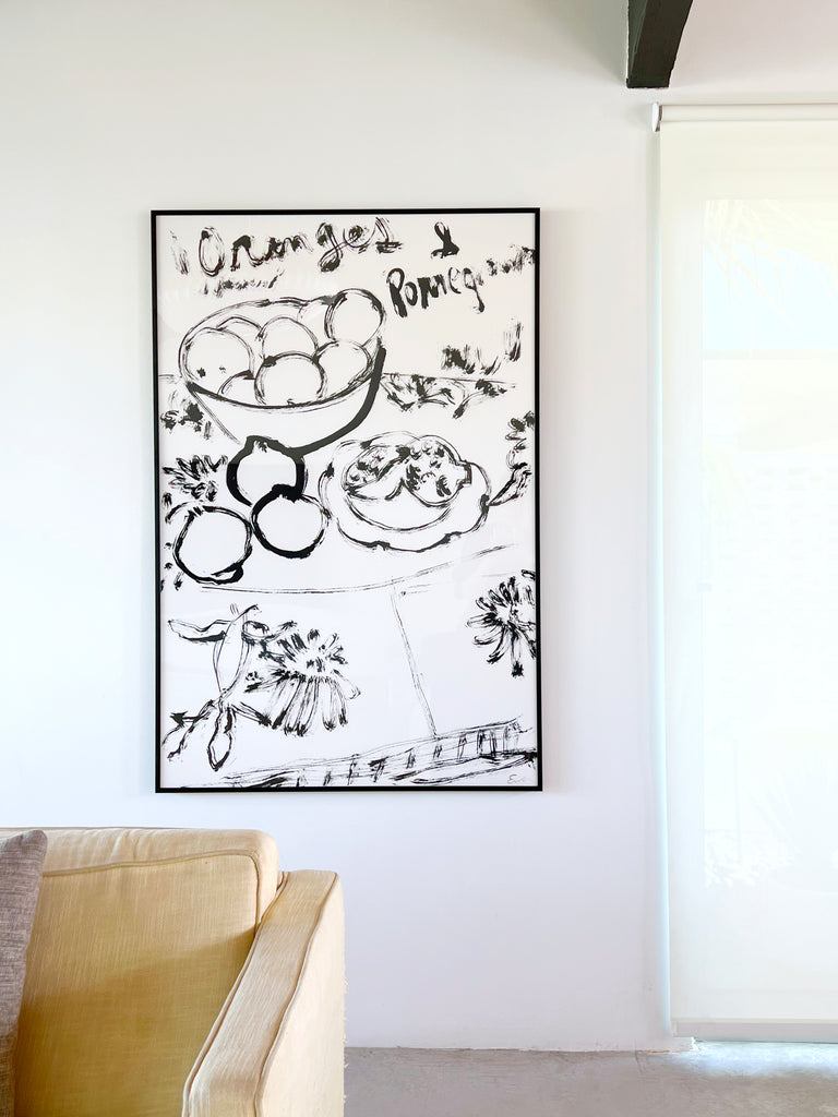 Giclée Print // Oranges & Pomegranates