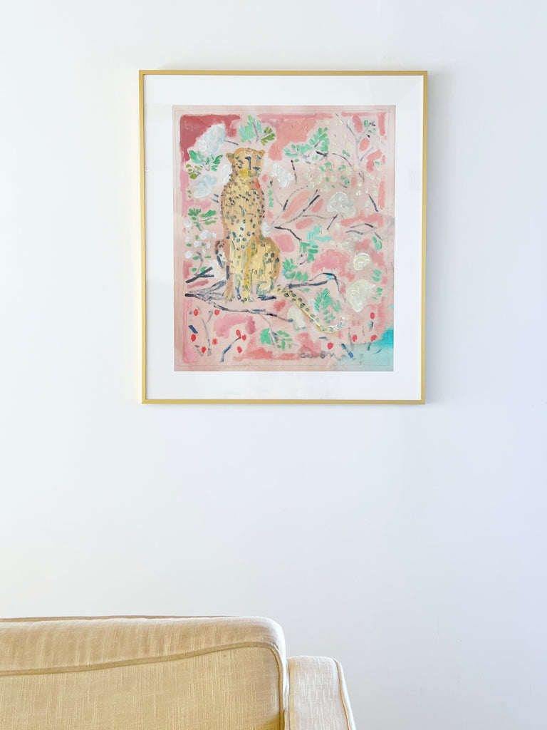 Giclée Print // Cheetah Looking Right