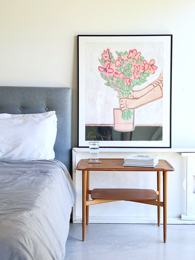 Giclée Print // Arranging the Anemones