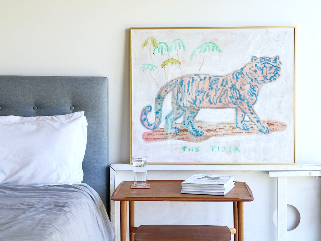 Giclée Print // The Blue Tiger