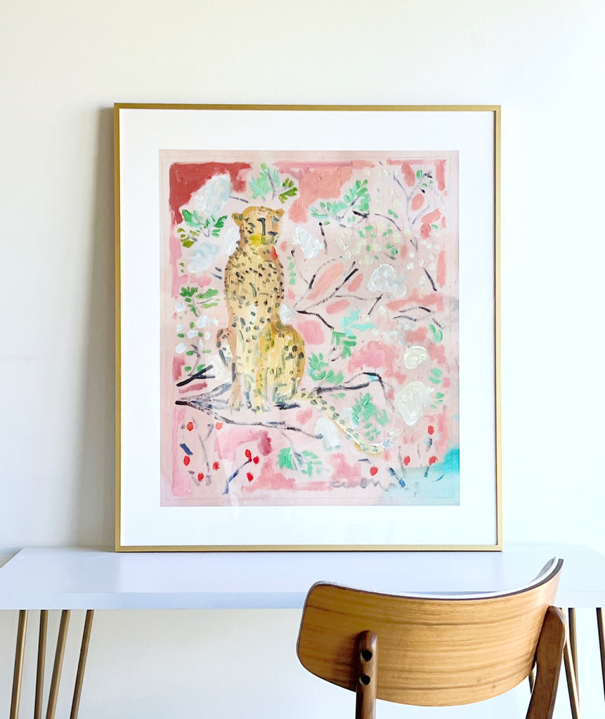 Giclée Print // Cheetah Looking Right