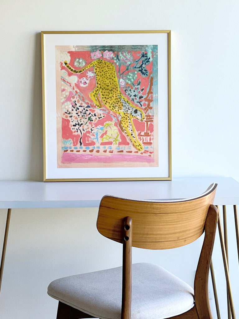 Giclée Print // Cheetah Facing Right