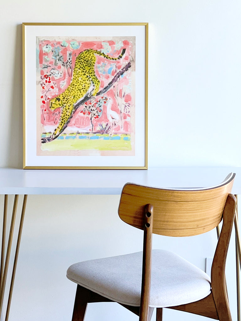 Giclée Print // Cheetah Facing Left