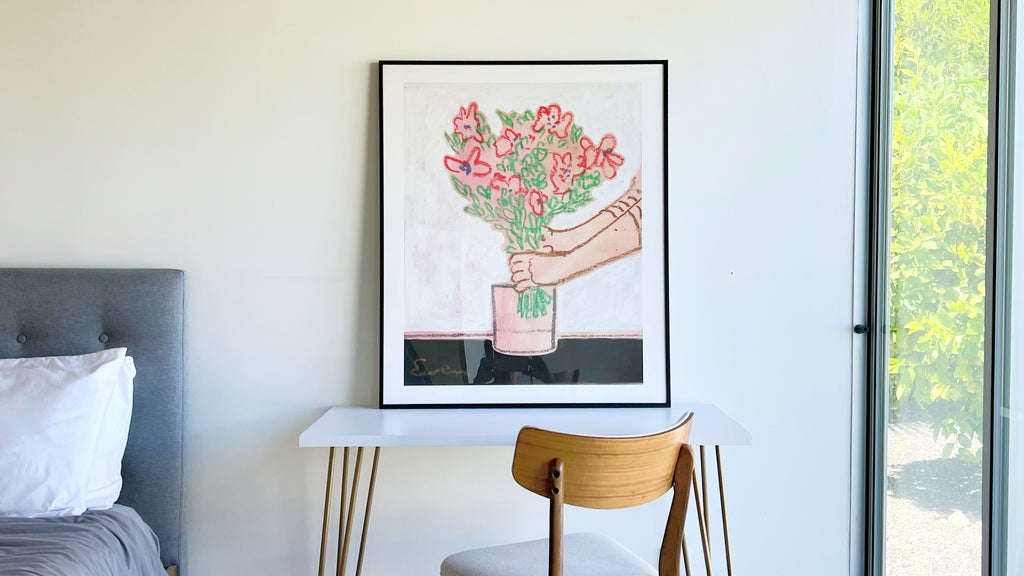 Giclée Print // Arranging the Anemones