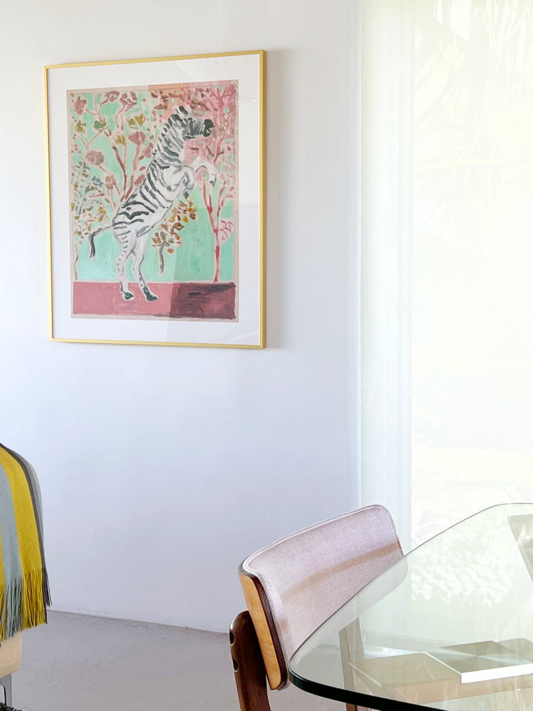 Giclée Print // Zebra (Facing Right)