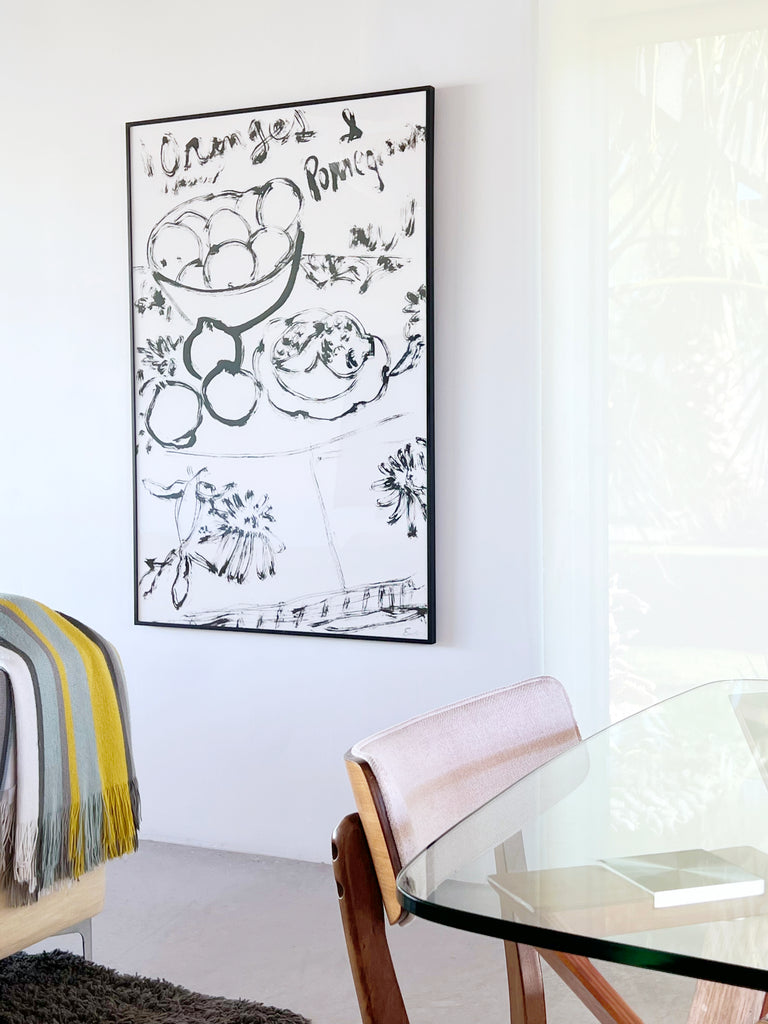 Giclée Print // Oranges & Pomegranates