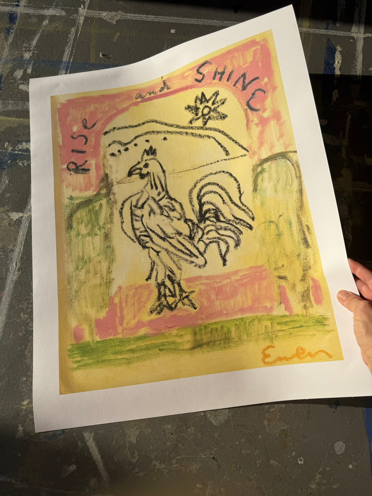 Giclée Print // Rise and Shine Rooster