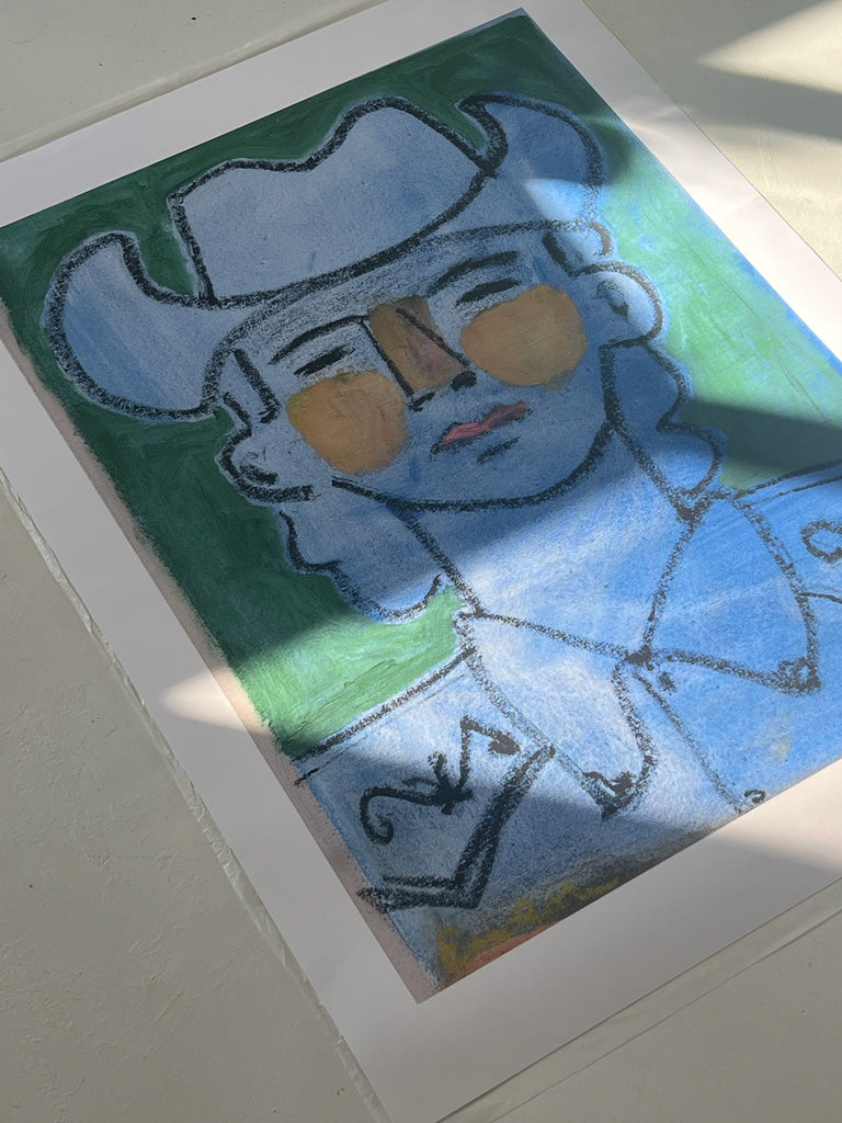Giclée Print // Blue (Guardians Series)