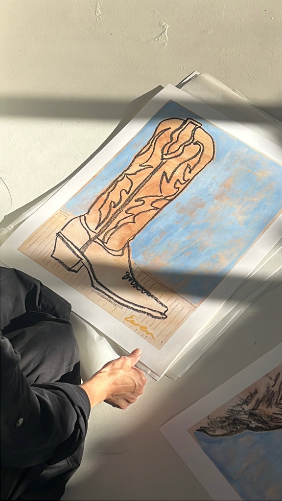 Giclée Print // Boot (Guardians Series)
