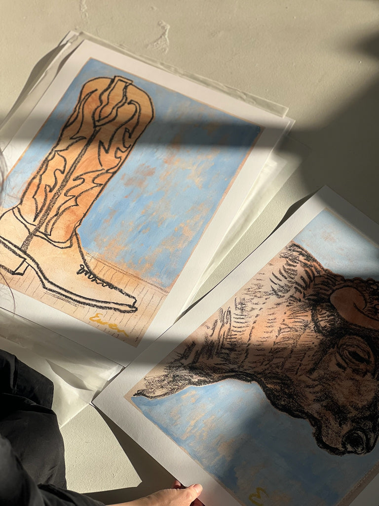 Giclée Print // Boot (Guardians Series)