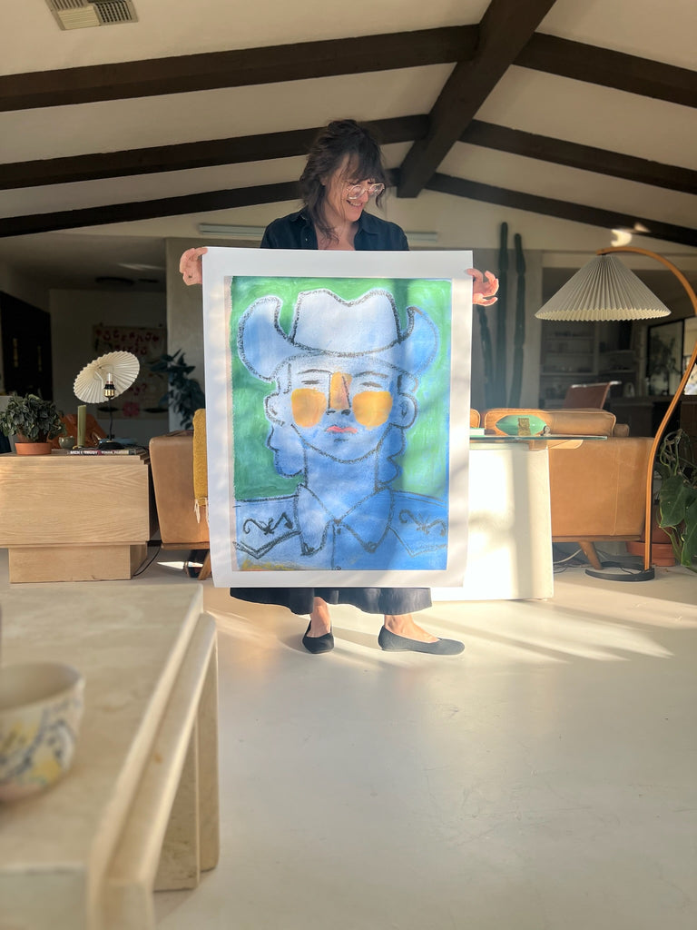 Giclée Print // Blue (Guardians Series)