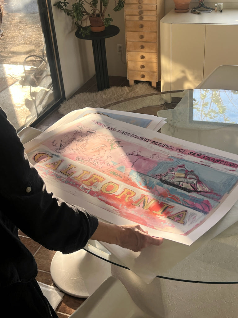 Giclée Print // California New and Magnificent