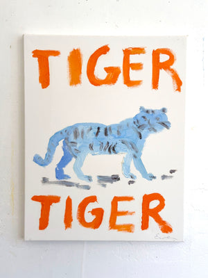 Oil Painting // Tiger Tiger