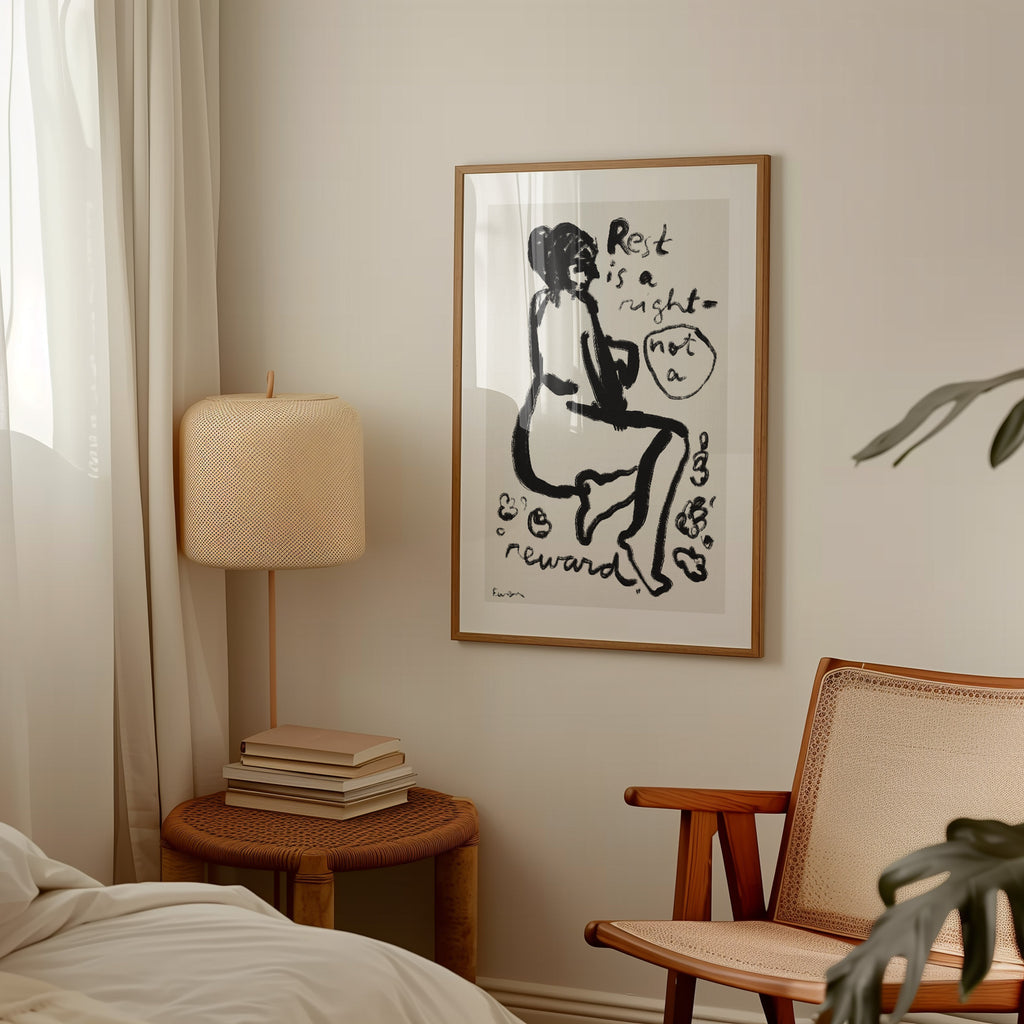 Giclée Print // Rest is a Right, Not a Reward