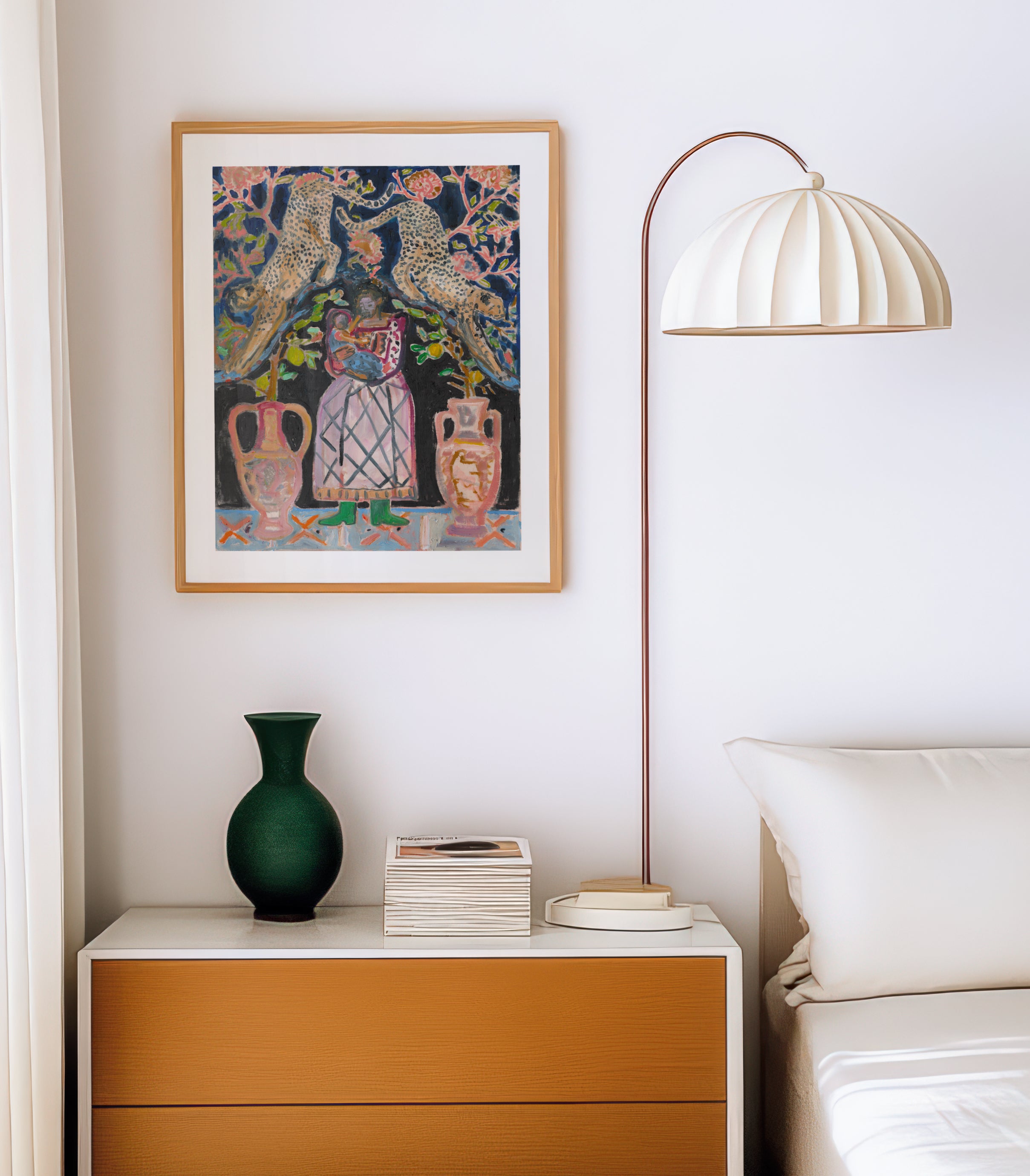 Giclée Print // Sophia (Mother & Child with Cheetahs) | Anne