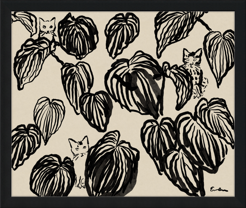 Giclée Print // Three Cats