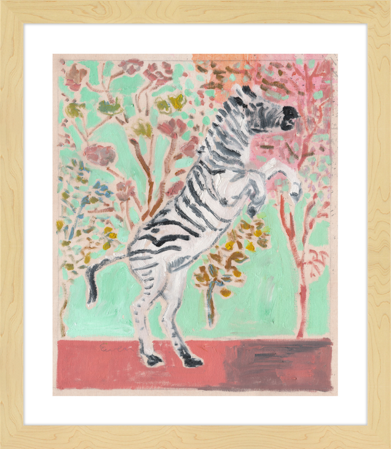 Giclée Print // Zebra (Facing Right)