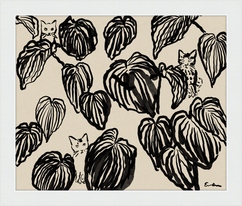 Giclée Print // Three Cats