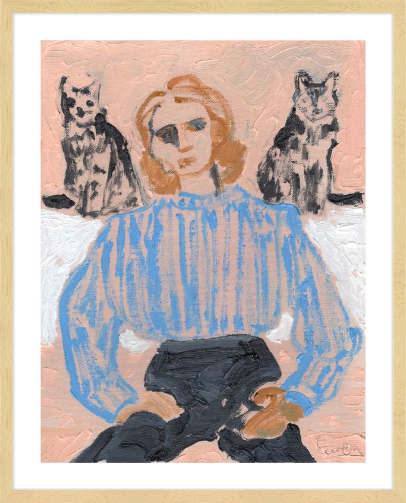Giclée Print // Responsible Forever For What You Have Tamed (Cat Painting Series)