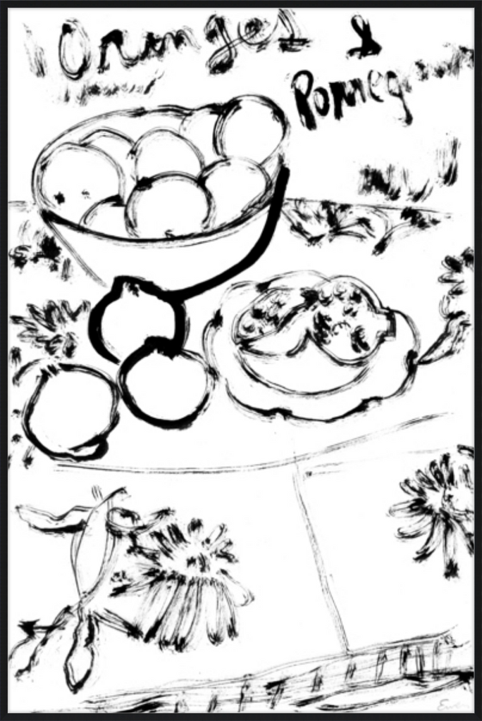Giclée Print // Oranges & Pomegranates