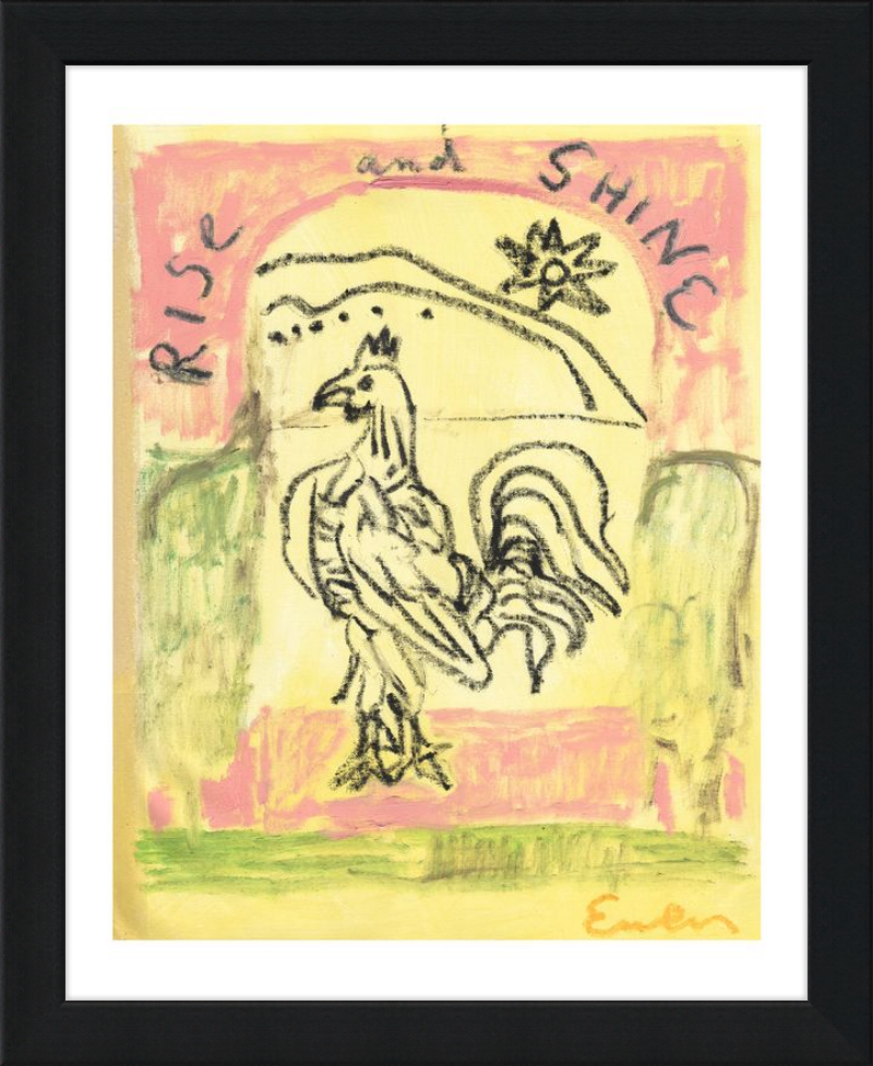 Giclée Print // Rise and Shine Rooster