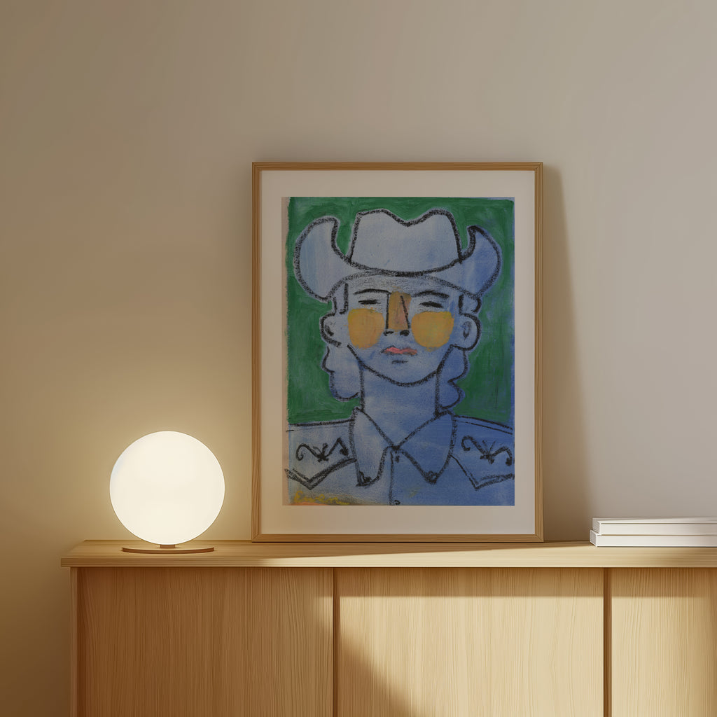 Giclée Print // Blue (Guardians Series)