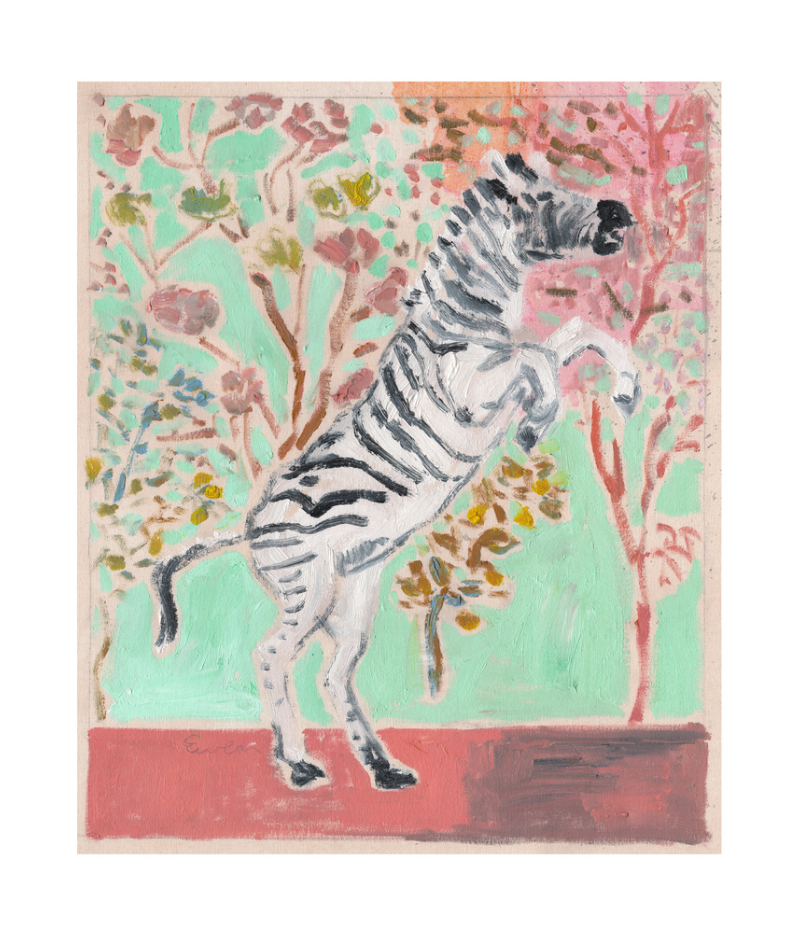 Giclée Print // Zebra (Facing Right)