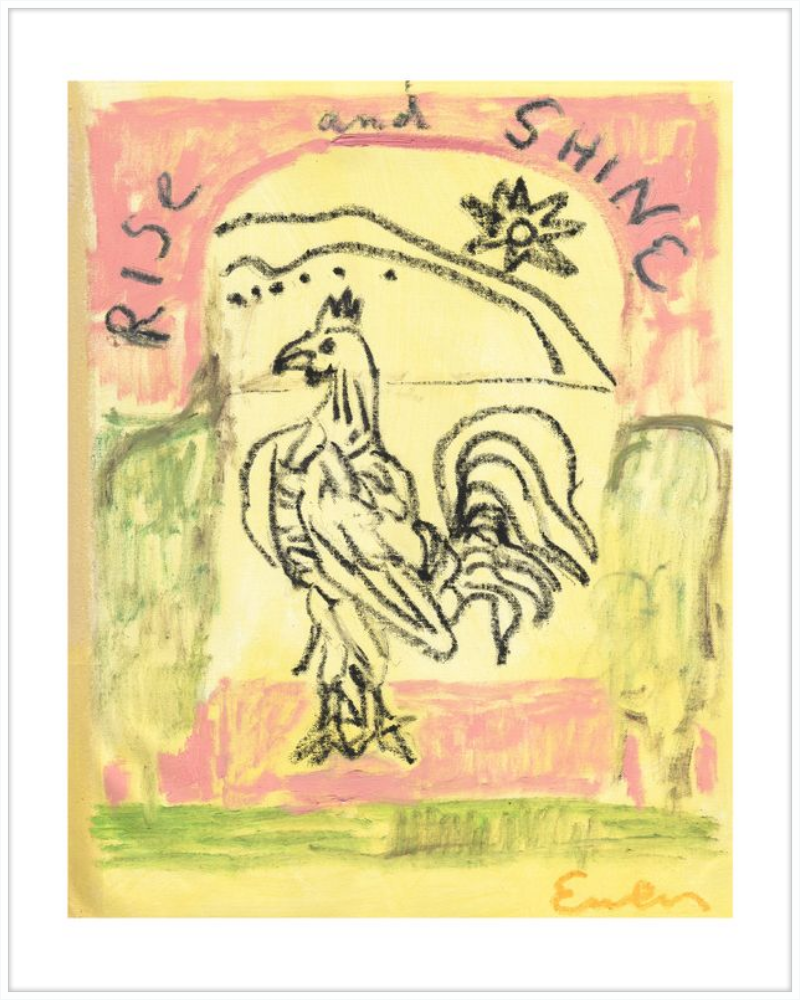 Giclée Print // Rise and Shine Rooster