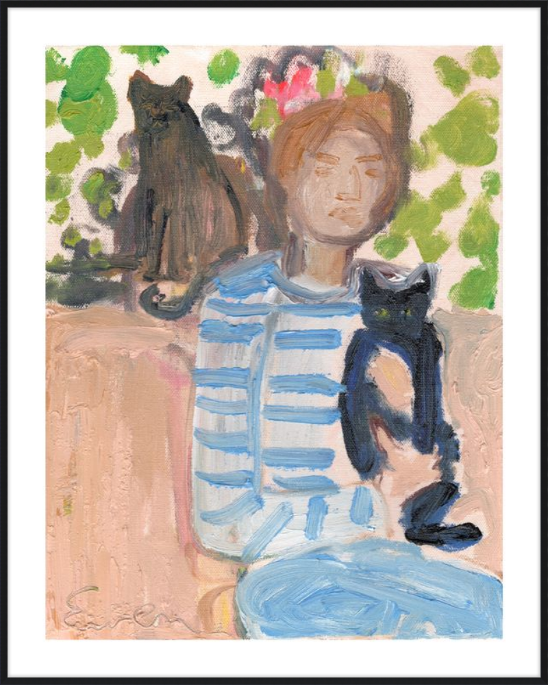 Giclée Print // These Little Gods (Cat Painting Series)