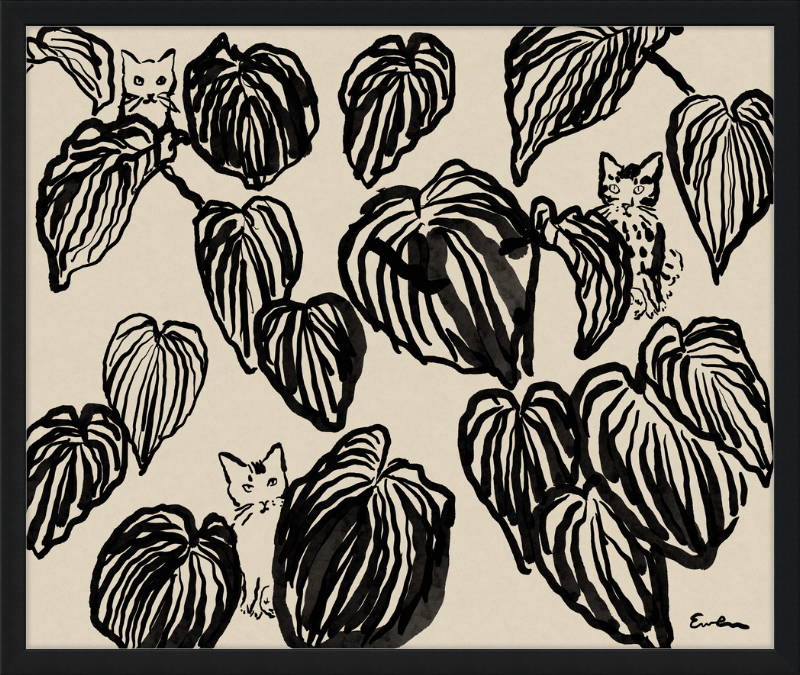 Giclée Print // Three Cats