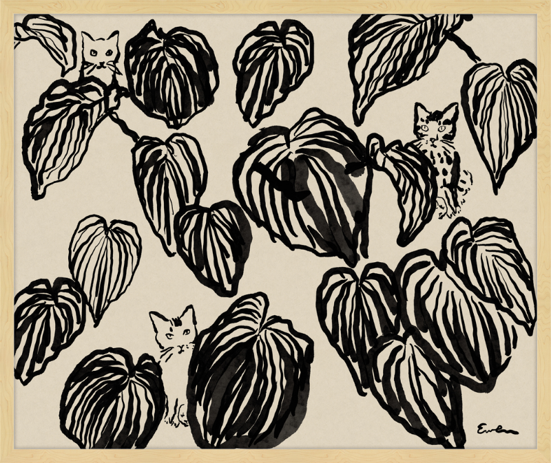 Giclée Print // Three Cats