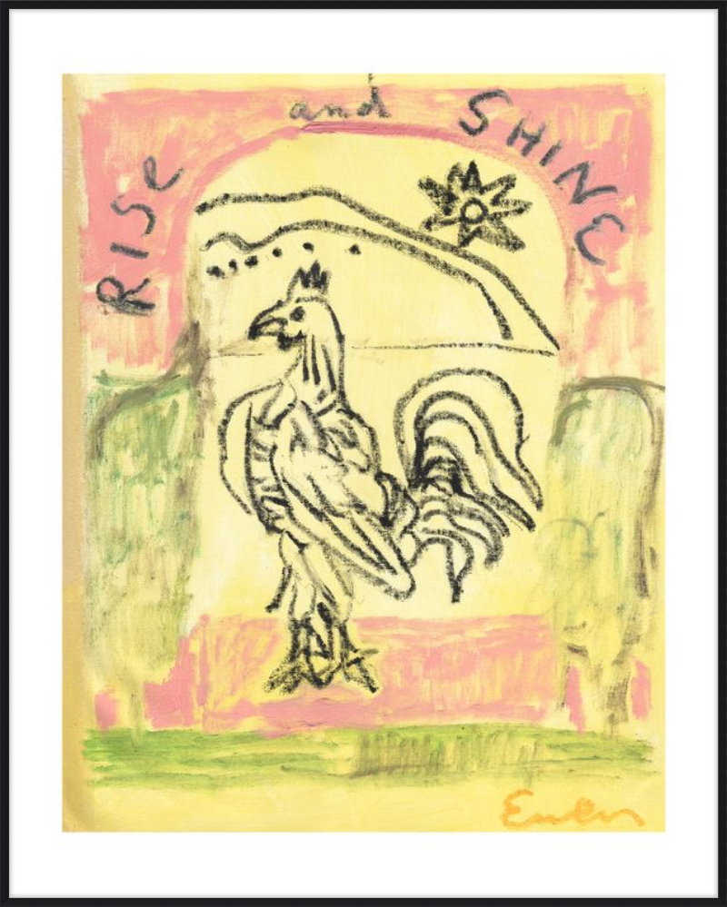 Giclée Print // Rise and Shine Rooster