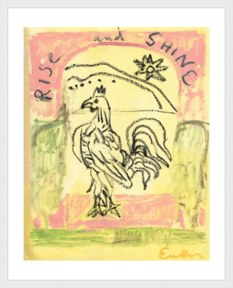 Giclée Print // Rise and Shine Rooster